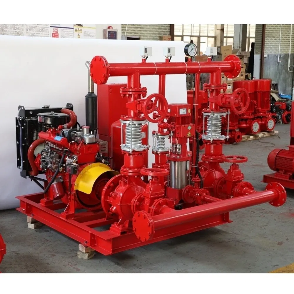 Compact Design Edj 150/7-15-12-3 Edj Small Flow Fire Pump Set