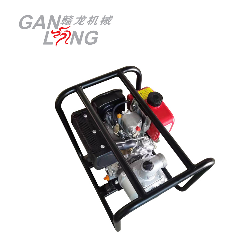 4 Inch 6 Inch 5HP Portable Diesel Engine Water Pump Set, 10 HP Farm Agricultural Irrigation Movable Water Pump