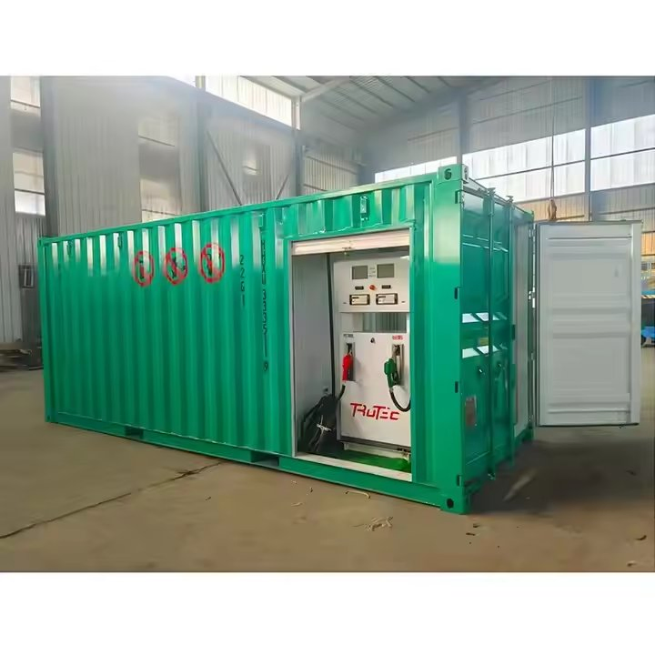 Skid Series 8000L 10000L 40000L Portable Gas Station Heavy Duty Gas Station Fuel Pump Container Gas Station