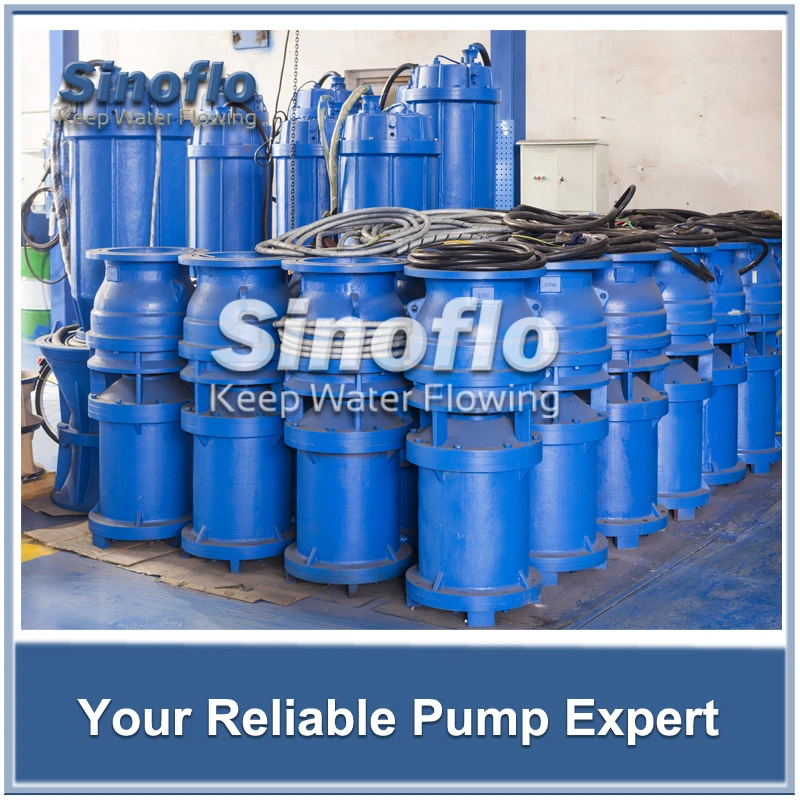 Floating High Flow Submersible Axial Flow Pond Water Transfer Pump