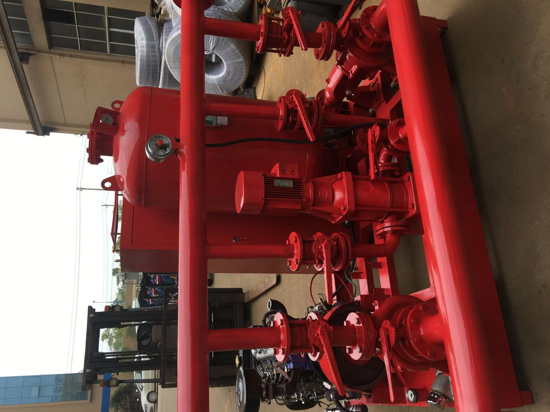 UL/FM Listed Fire Fighting Pump Package with Nfpa20 Standard.