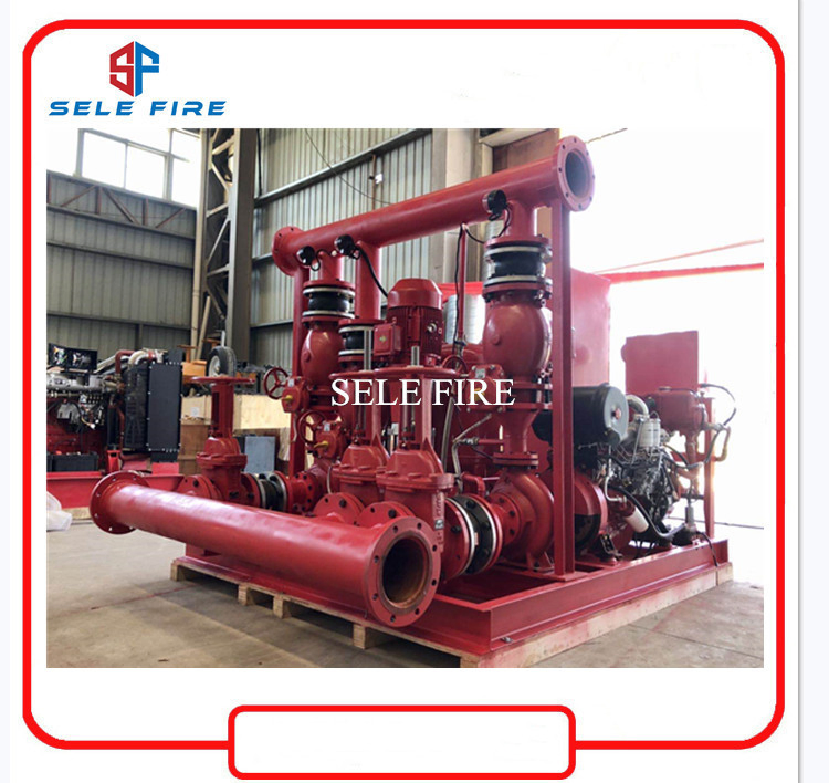 1500gpm Engine Driven Diesel Electric Fire Fighting Equipment Jockey Pump UL/FM Listed