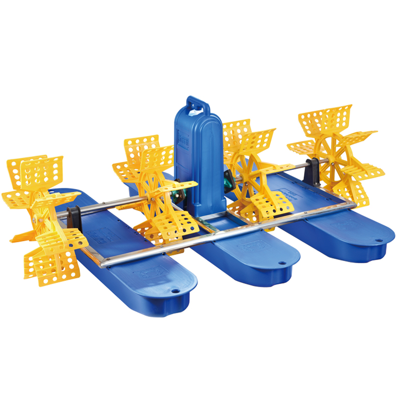 370W Oxygen Solar Water Pump Floating Aerator for Fish Pond with Panels