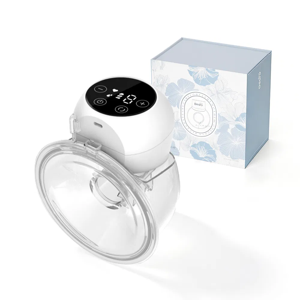 Wholesale Portable Breast Milk Wearable Bilateral Dual Double Baby Electric Breast Pump