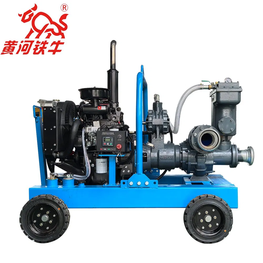 Flexible Use of Mobile Internal Combustion Engine Driven Vacuum Assisted Basement Drainage Pump