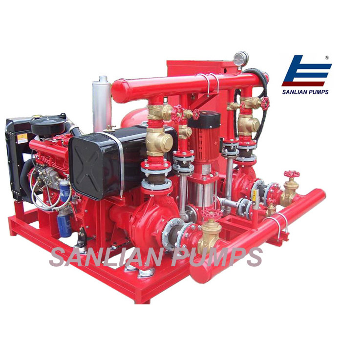 1500gpm Engine Driven Diesel Fire Pump