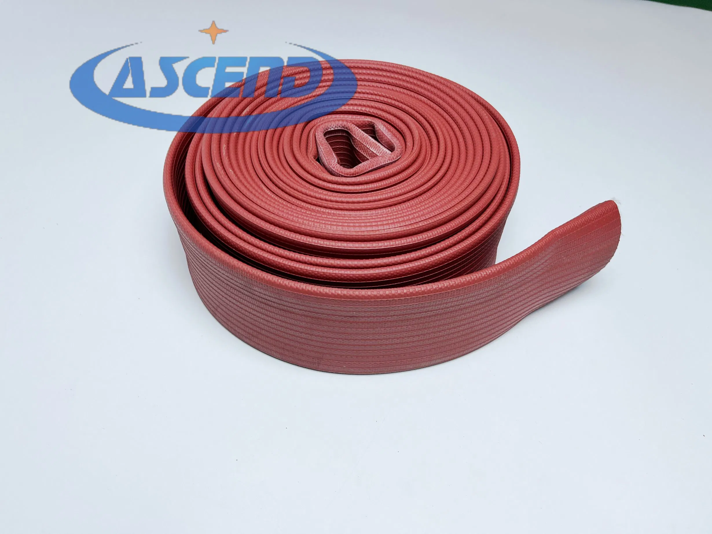 Red Fire Fighting Equipment Polyester Woven Jacket