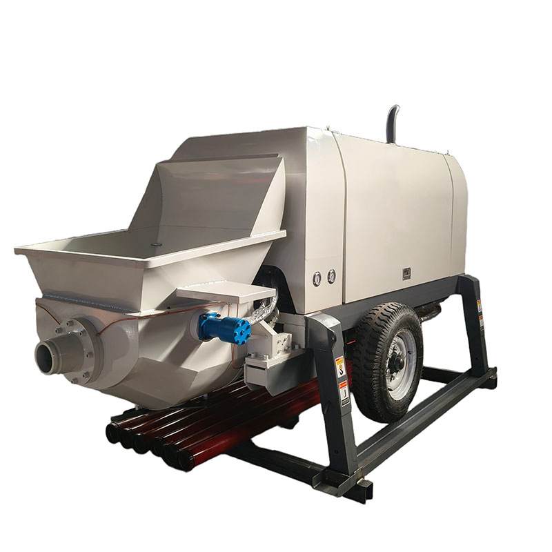Wholesale Small Mini Portable Trailer-Mounted 45kw Concrete Pump for Large Construction Sites