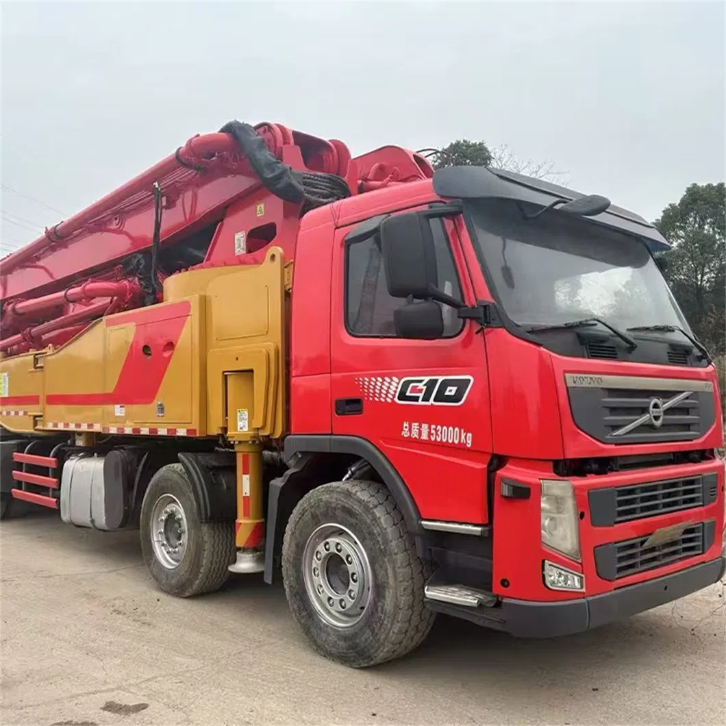 Sany Used Second Hand Small Mobile Truck Pipe Parts 65m 70m Boom Primer Price Concrete Pump for Sale