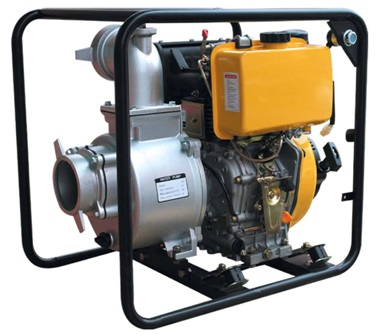 Portable Diesel Pump, 4-Inch, 6-Inch, 5HP Mobile Water Pump