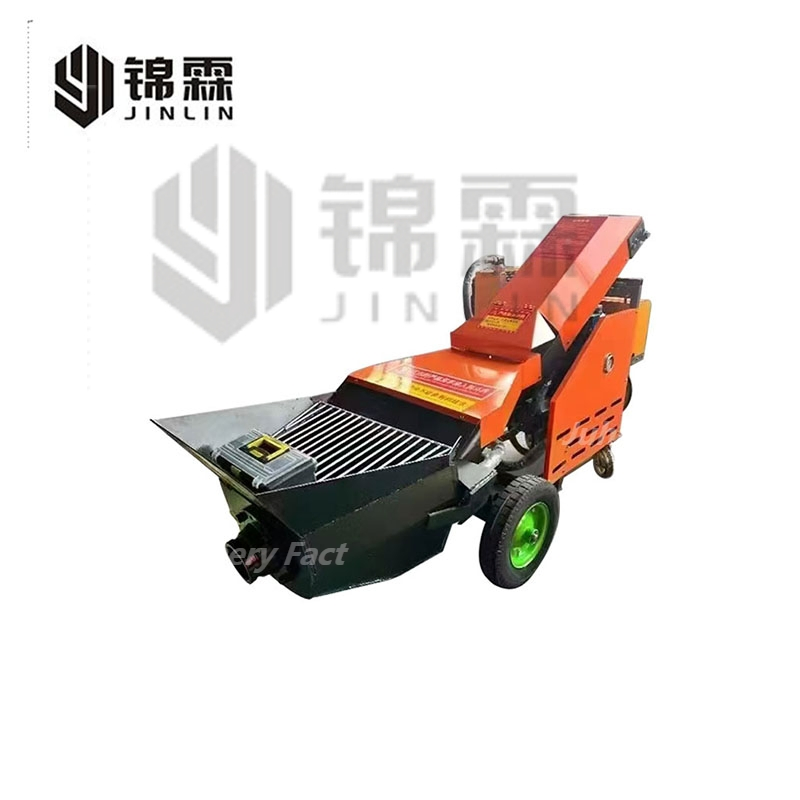 Portable Concrete Transfer Pump Diesel-Powered Concrete Transfer Pump