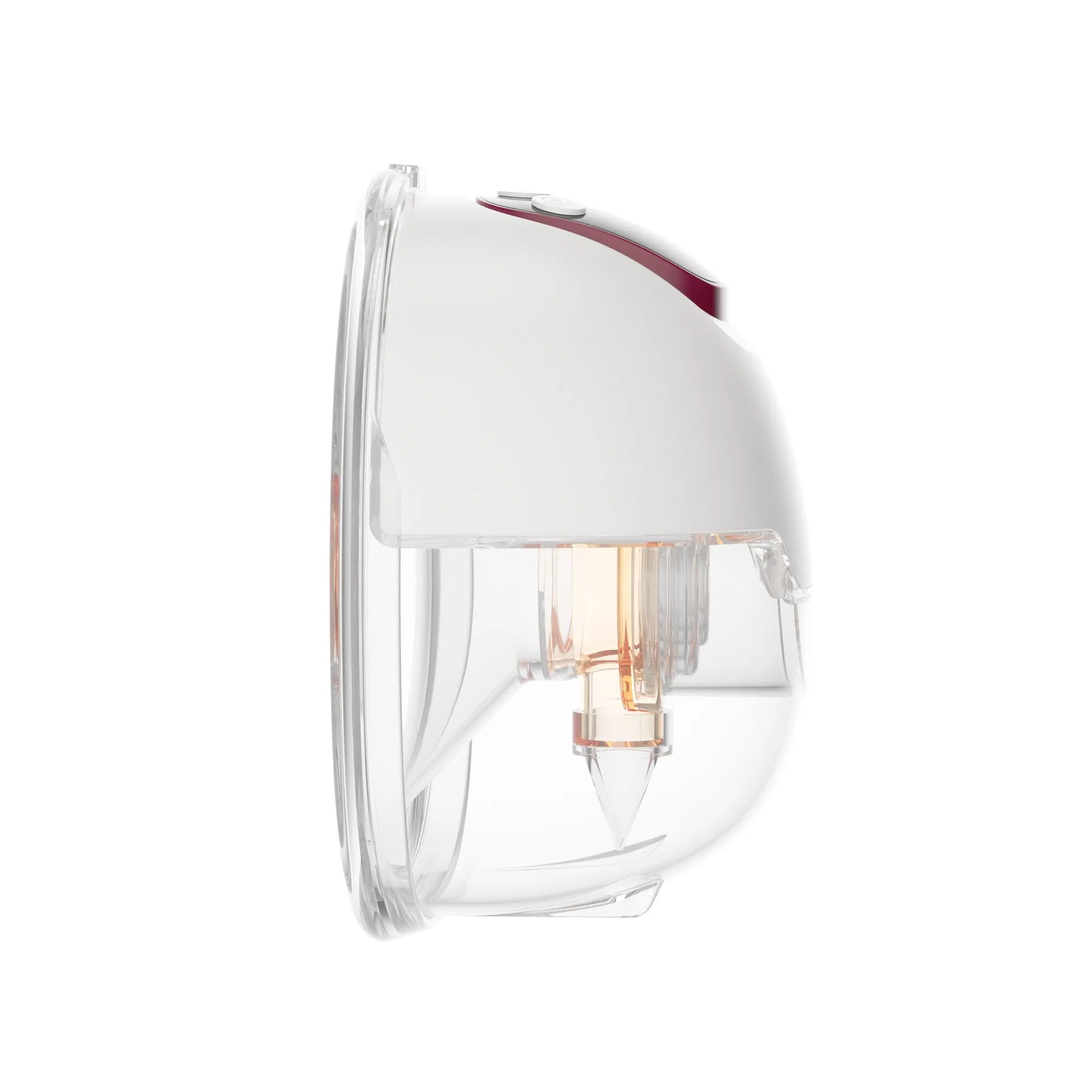 New Wearable Electric Breast Pump, Integrated Lactation Aid for Mothers Storage in PU Bag Package Portable Breastmilk Extrator