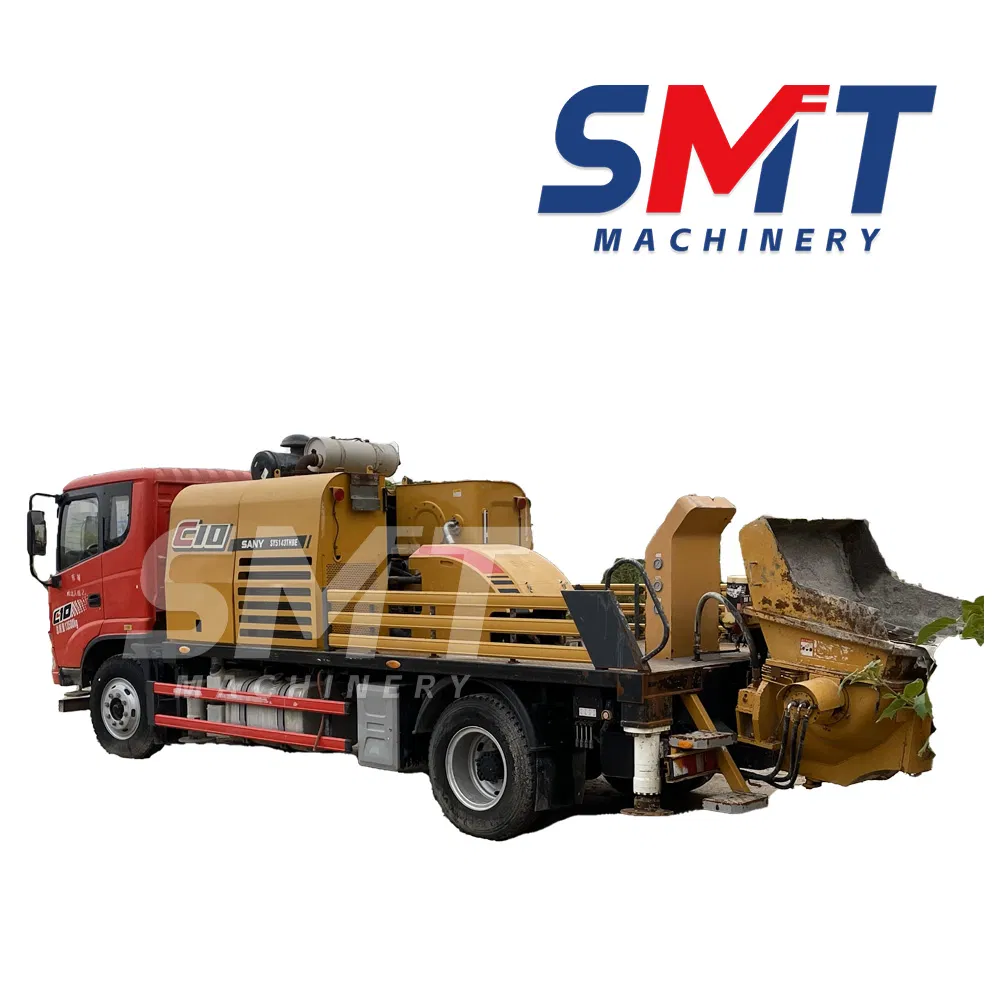 Used Concrete Pump Truck City Mobile Pumps Line Pumps Sy5143thbe