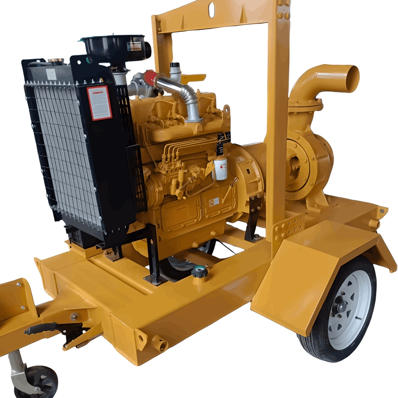 High-Efficiency Portable Water Pump for Agriculture and Irrigation