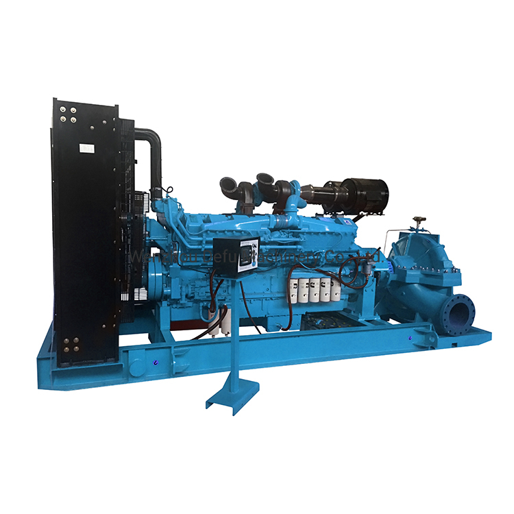 Emergency Fire Fighting Split Case Centrifugal Engine Driven Fire Pump UL Listed