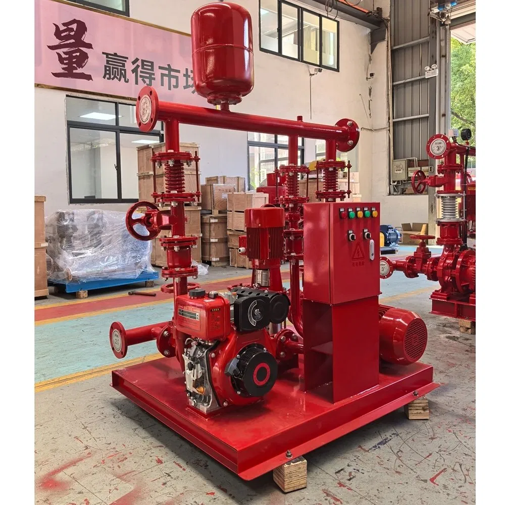 Horizontal Electric Well Submersible Pressure Boosting Pump Centrifugal Diesel Solar Transfer Engine Irrigation Centrifugal Water Pump for Fire Fighting