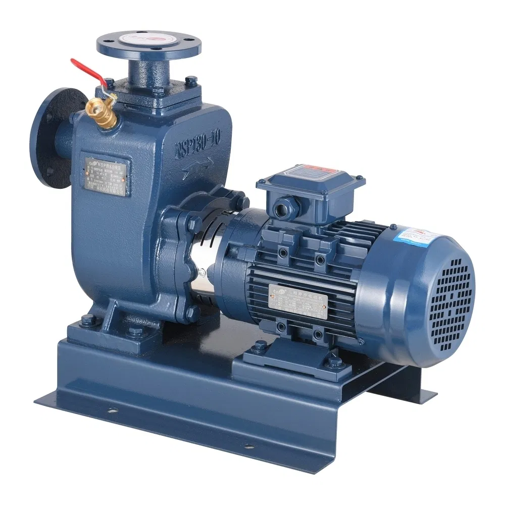 Large Suction Head Self-Priming Electric Flood Control Pump for Emergency Drainage