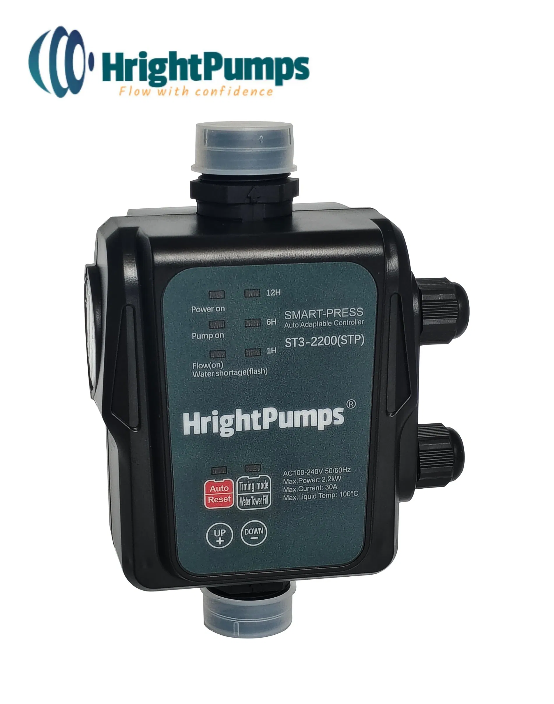 St3-2200 (STP) Smart Controller with Pressure Gauge and Timing Function Auto-Adaptable