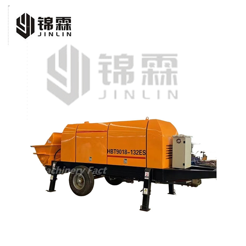 Portable Concrete Transfer Pump Diesel-Powered Concrete Transfer Pump