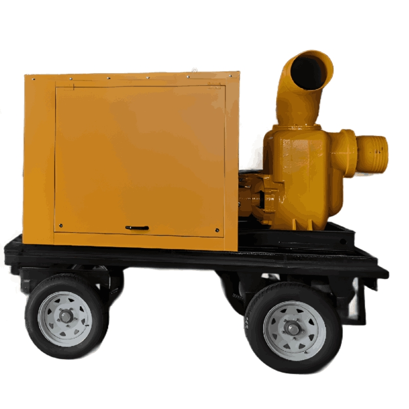 Heavy-Duty Mobile Diesel Pump for Effortless Fuel Transfer