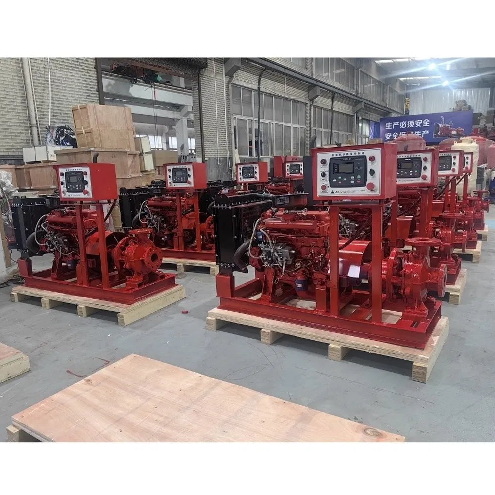 Stable and Continuous Output Customization Disw65-315 Diesel Fire Pump Set