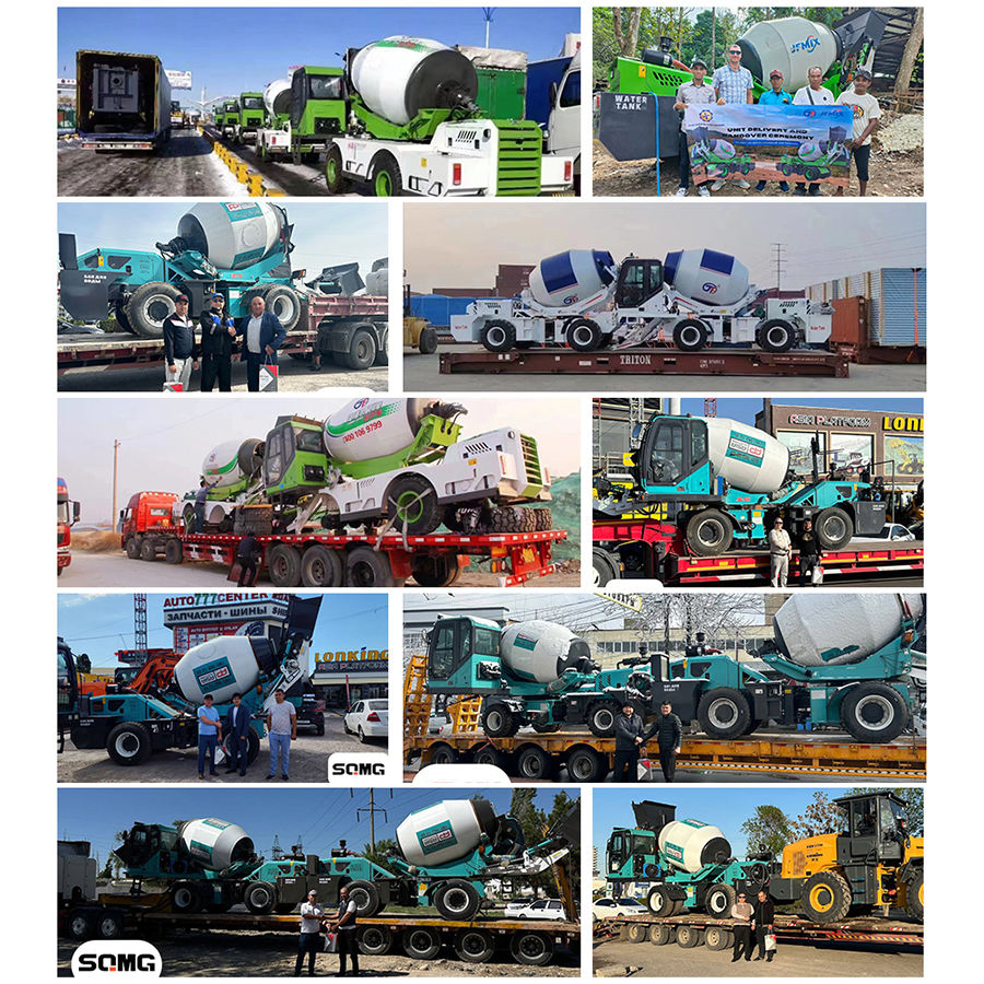 Portable Concrete Delivery Pump 180*1300mm Cylinder Mini CE Cement Pump for Residential Building