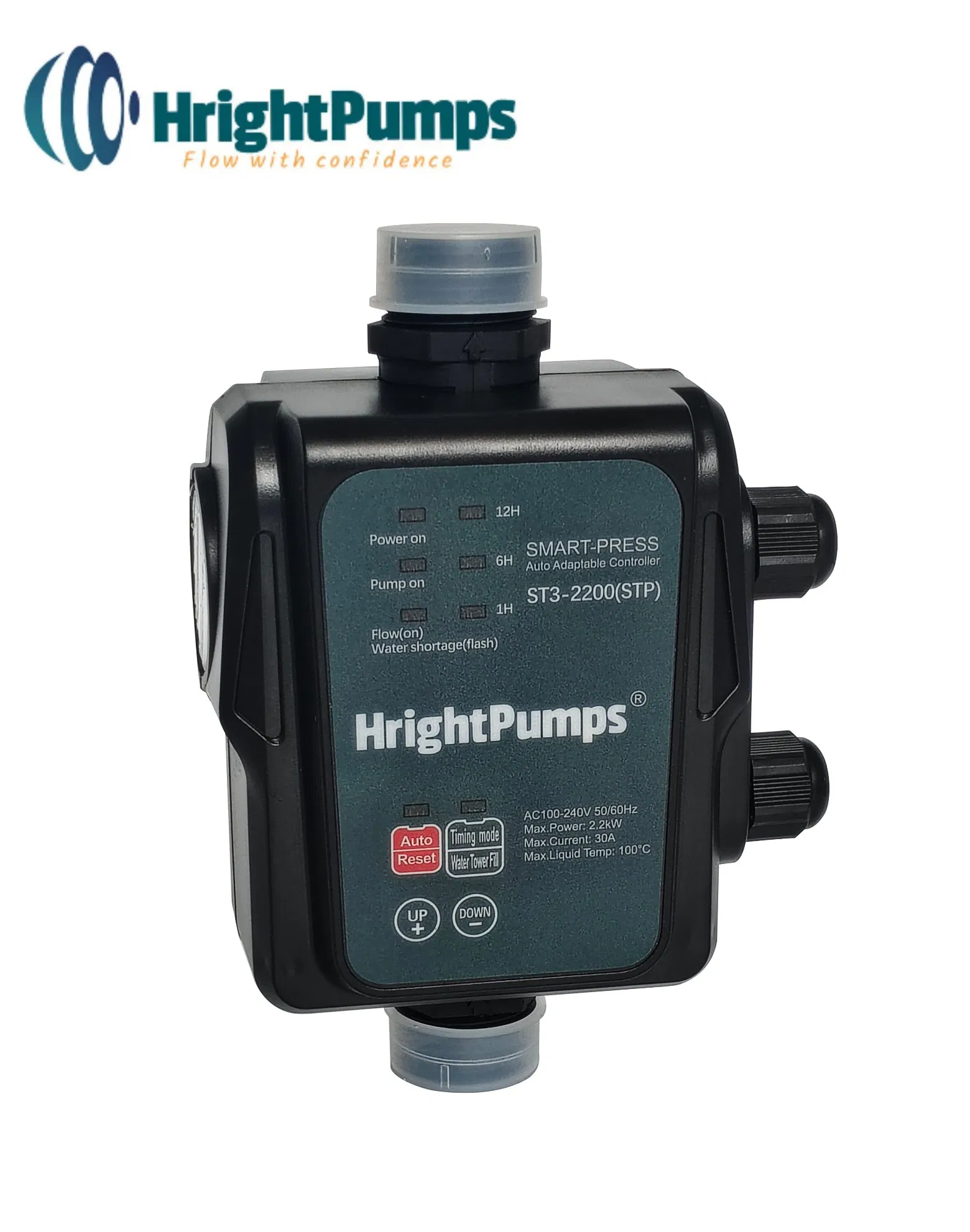 St3-2200 (STP) Smart Controller with Pressure Gauge and Timing Function Auto-Adaptable