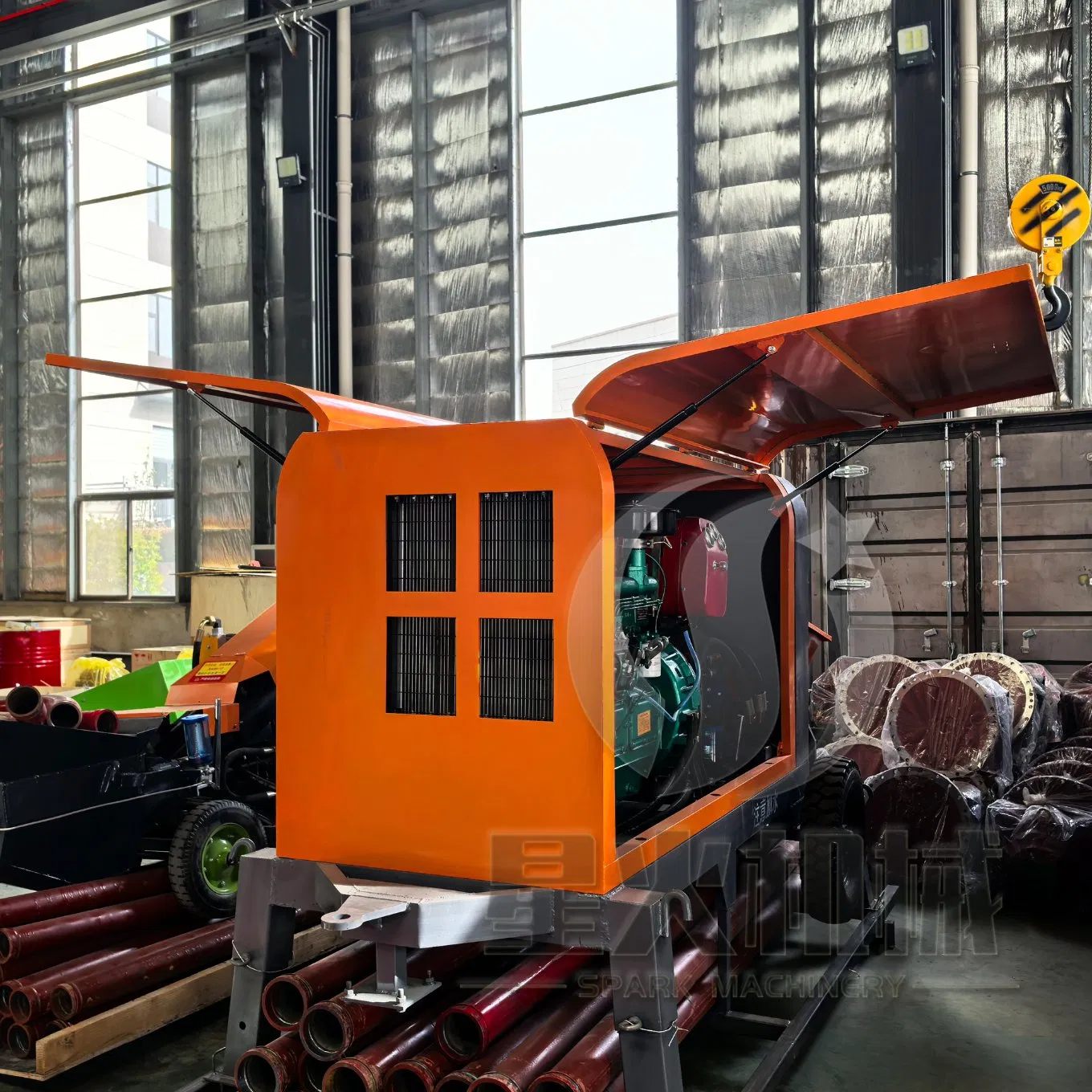 Mobile 22-20 Concrete Pump Excels in Remote Infrastructure Construction Projects