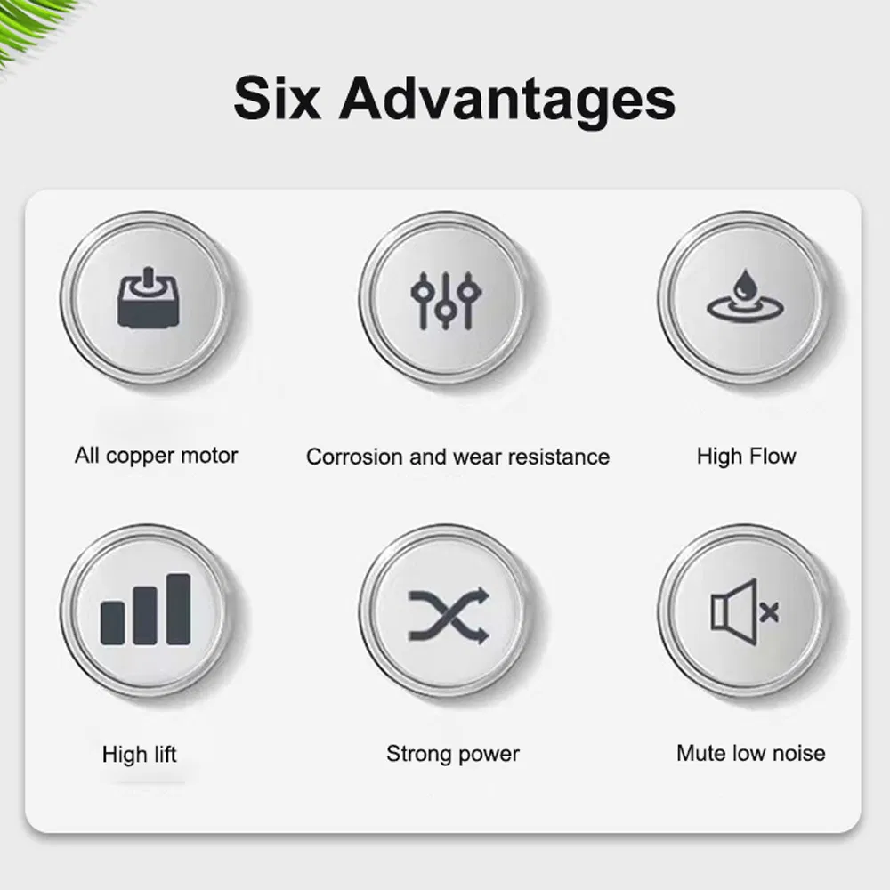 Stainless Steel Multi-Stage Centrifugal Pump Chm Household Variable Frequency Constant Pressure Booster Pump Chl Intelligent Automatic Industrial Booster Pump