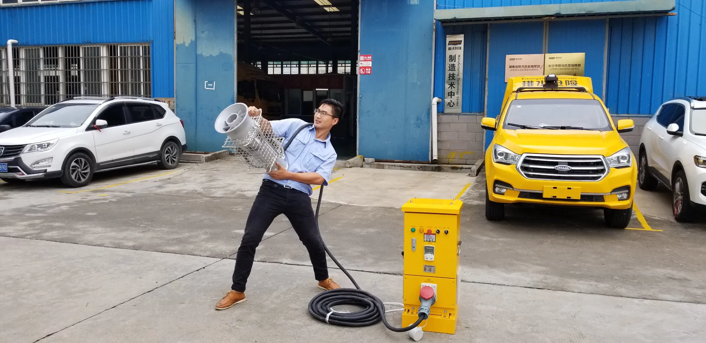 Portable Lightweight Housed Floating Electric High Flow Corrosion Resistant Durable Rescue Water Pump