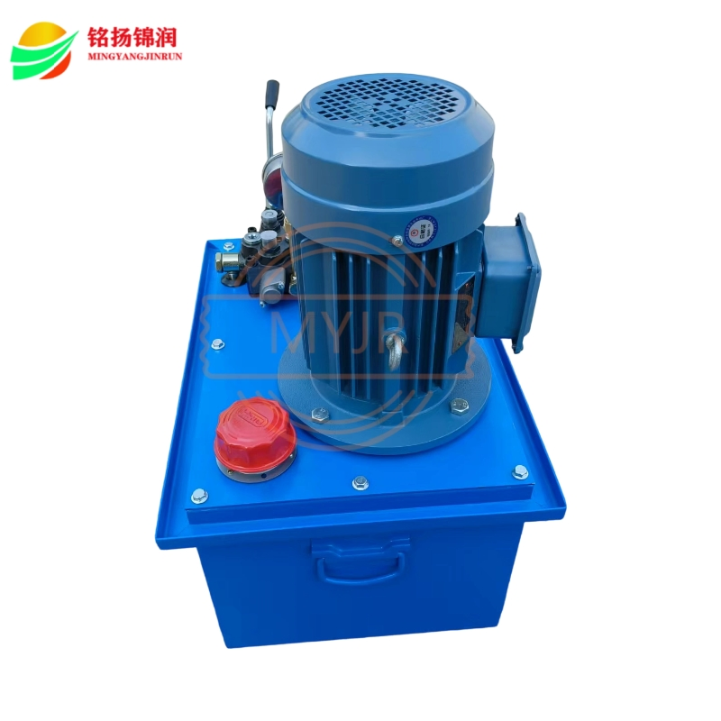 Custom Auto Manual Valve Mobile Hydraulic Station Oil Power Pump Hydraulic