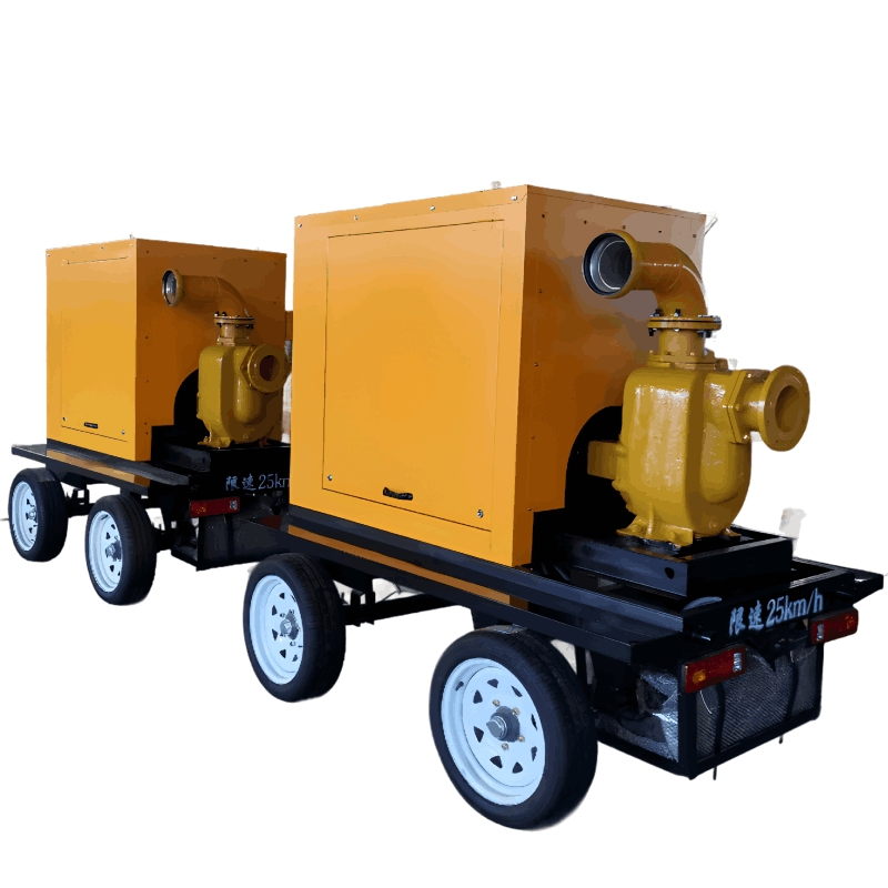 Heavy-Duty Mobile Diesel Pump for Effortless Fuel Transfer