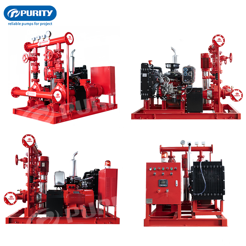 250gpm Jockey Pump and Fire Pump Set with UL/FM Standard