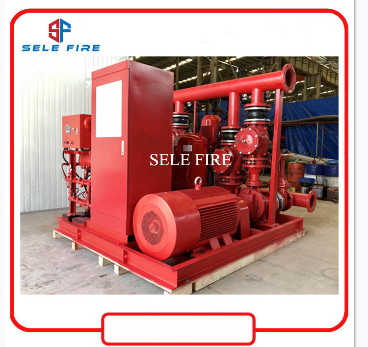 750gpm UL/FM Approved Fire Fighting System Diesel Jockey Fire Pump