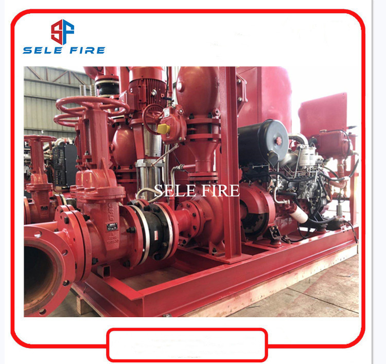 UL/FM Approved Diesel Electric Jockey Fire Fighting Equipment Pump Price