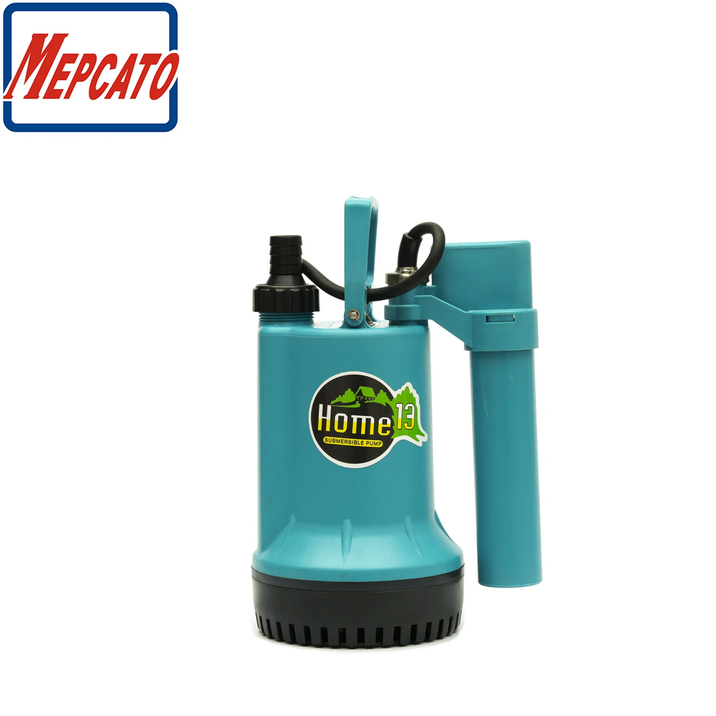 Domestic Household Small Portable Plastic Centrifugal Submersible Electric Water Drainage Pump with Float Switch for Garden Basement Tank Sump Pond Pool