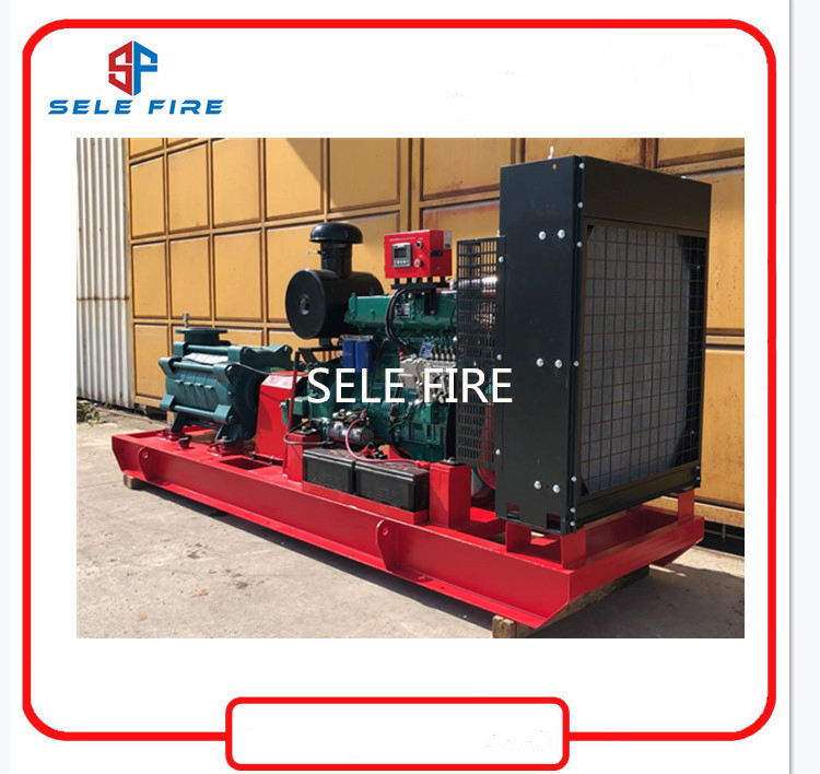 UL/FM Listed Diesel Engine Fire Pump - Reliable Multistage Centrifugal ...