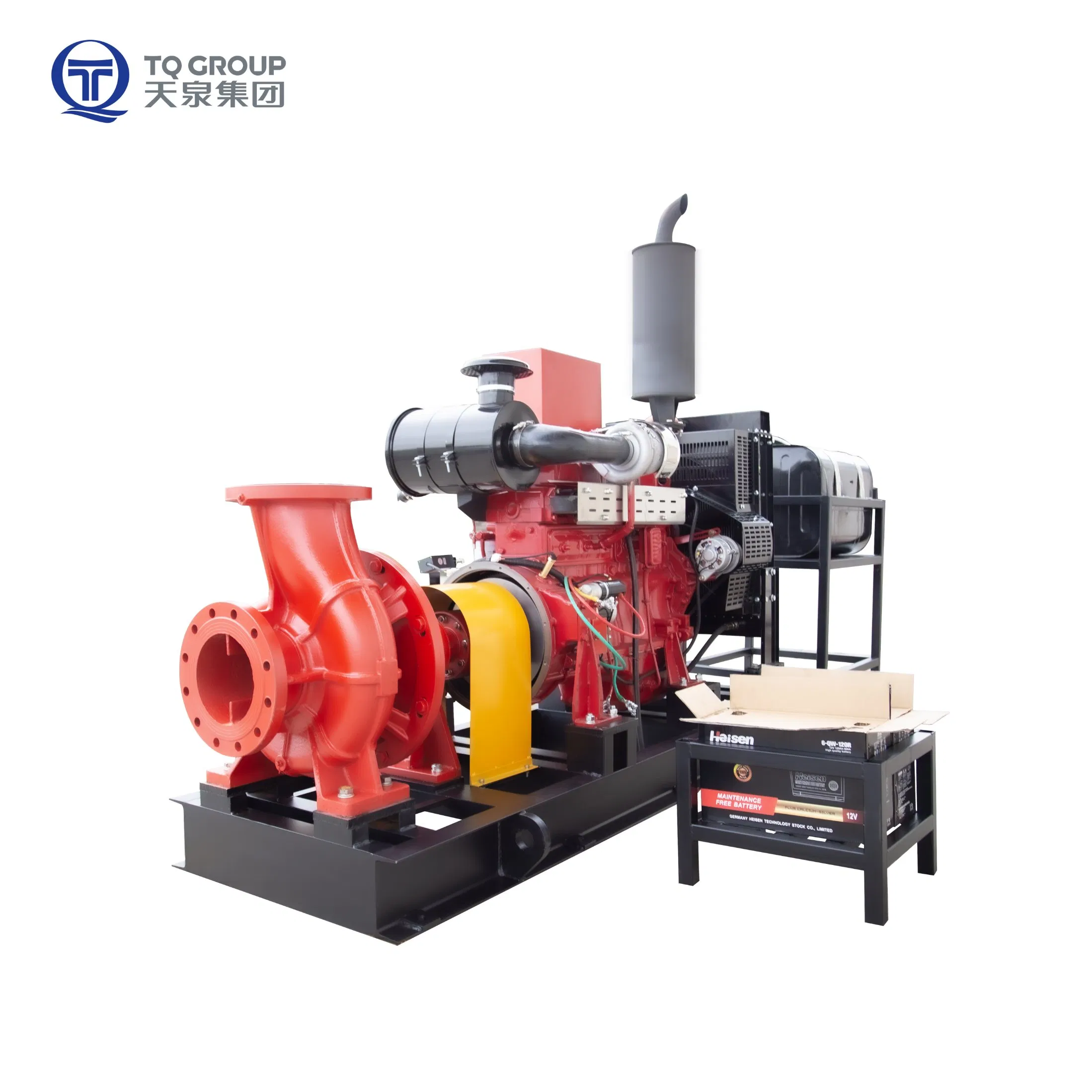 600gpm Ductile Iron Nfpa 20 Edj Fire Pump Supplier with Brass Impeller