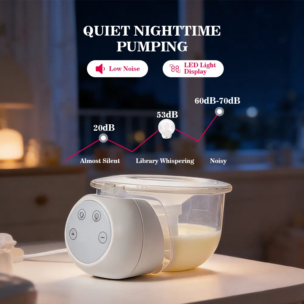 Wholesale Double 3 Modes Hands Free Breast Pump Electric Breast Milk Pump Portable Electric Breast Pump