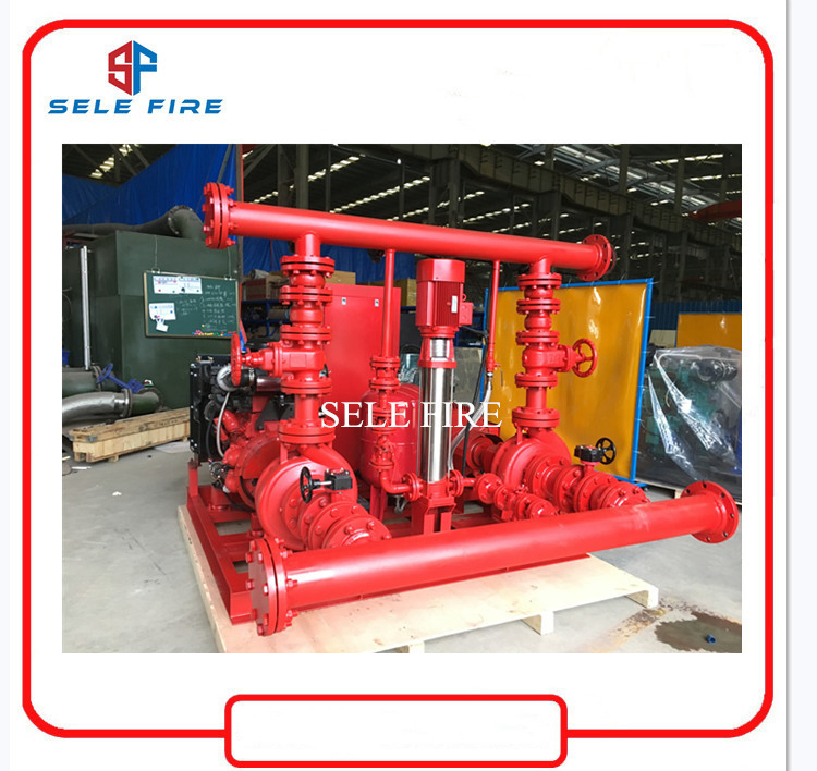 UL/FM Approved China Manufacturer Edj Fire Fighting System Electric Jockey Diesel Fire Pump, UL Listed Fire Pump Package, UL Listed, Nfpa Listed Fire Pump