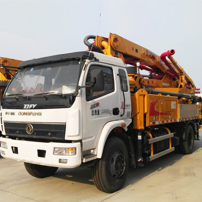 China Zoomlion Cifa Sanyi Putzmeister Schwing Small Mini Mobile Truck Mounted Concrete Pump 20m to 68m Brand New or Used Price for Sale