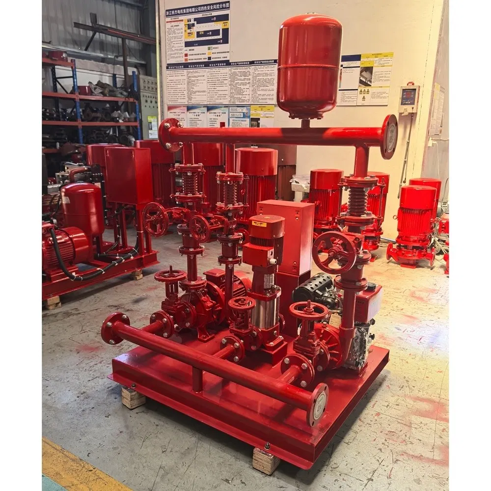 Compact Design Edj 150/7-15-12-3 Edj Small Flow Fire Pump Set