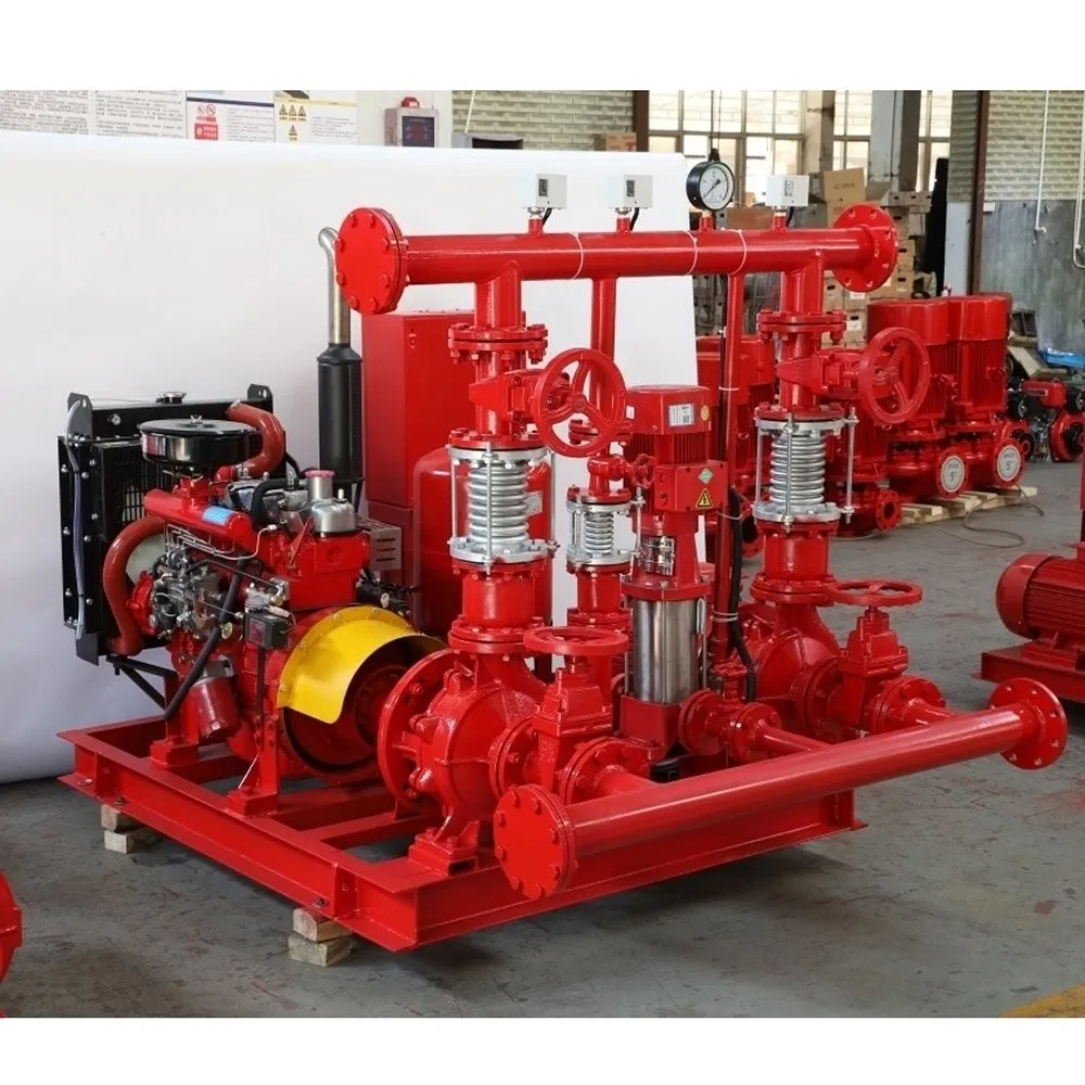 Compact Design Edj 150/7-15-12-3 Edj Small Flow Fire Pump Set