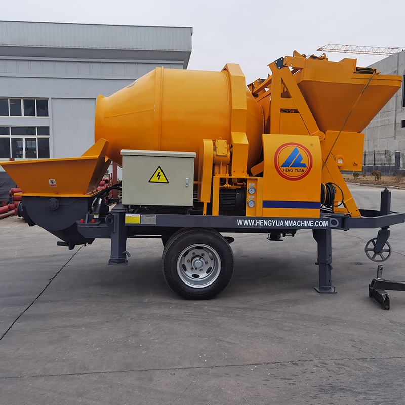 Jbts40 Diesel Mobile Concrete Mixer Pump Machine Reliable Performance for Construction