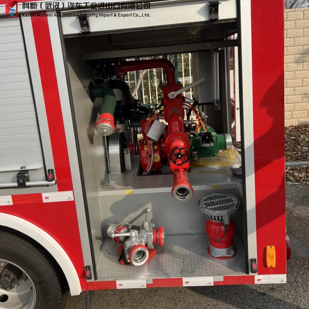 Specialized First Aid Equipment for Fire Truck Rapid Response