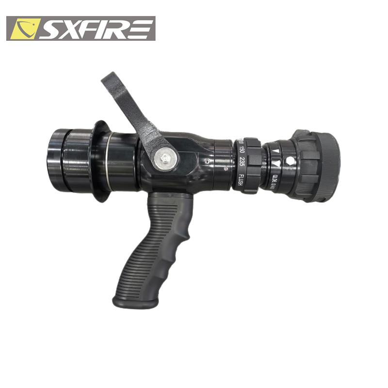 Sxfire 230lpm 1.5" Adjustable Flow Fire Nozzle for Firefighting
