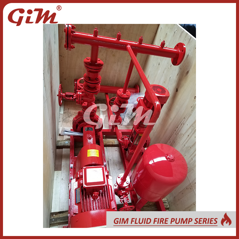 Fire Pump System Diesel Engine Drive Fire Fighting Pump Set