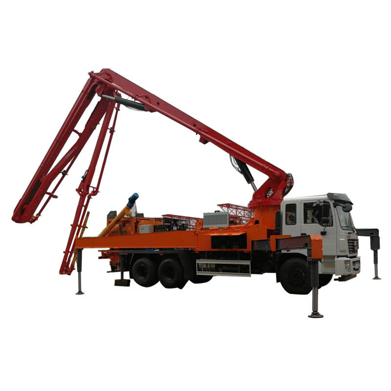 Concrete Boom Pump Mixer Truck Cement Mixer Pumping Mobile Truck Pump
