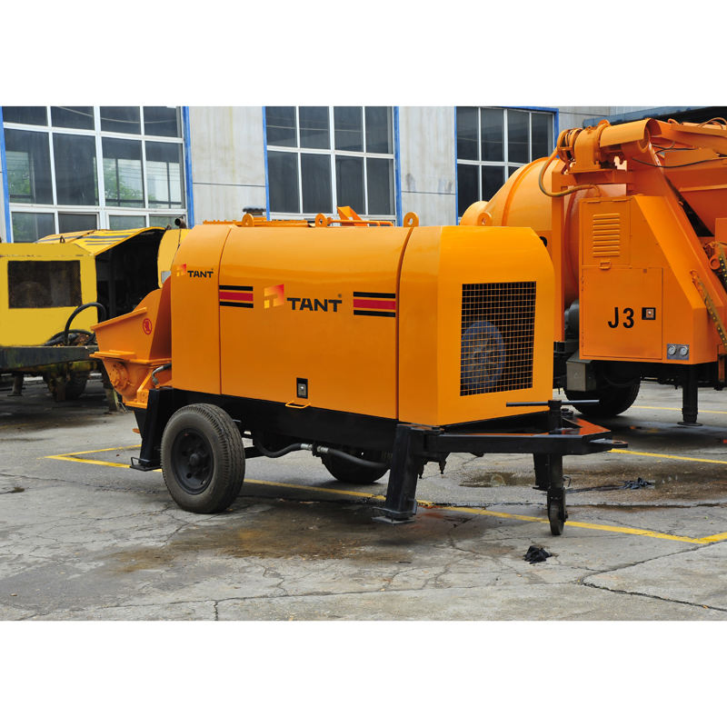 Mobile Hydraulic Trailer Mounted Concrete Pump Machine Diesel Engine Concrete Stationary Pumps for Sale