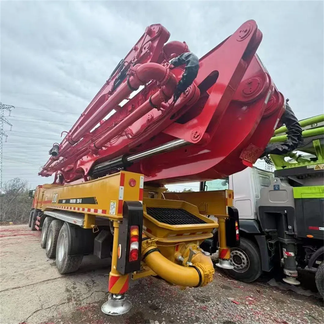 Sany Used Second Hand Small Mobile Truck Pipe Parts 65m 70m Boom Primer Price Concrete Pump for Sale
